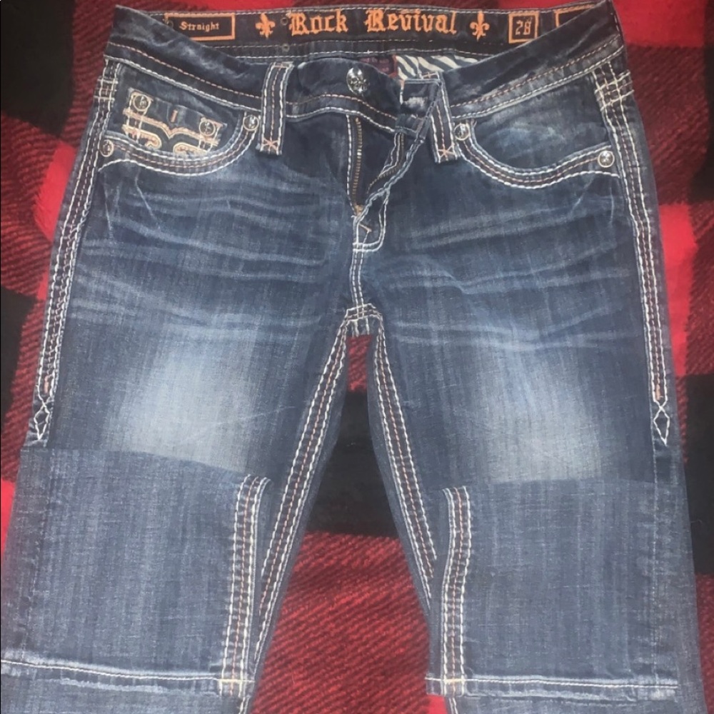 Womens Rock Revival Jeans